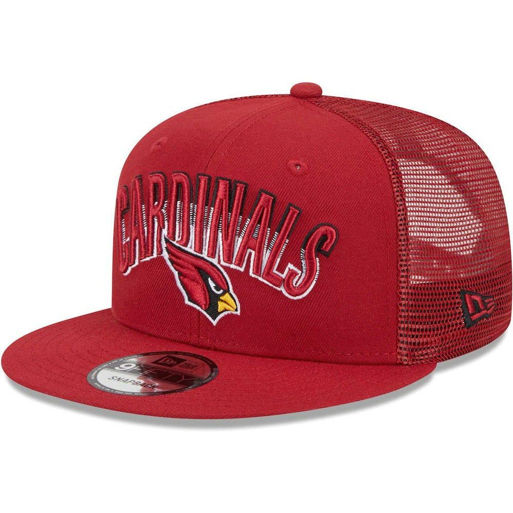 Arizona Cardinals New Era Grade Trucker 9FIFTY Snapback Hat Cardinal - NFL