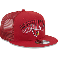 Arizona Cardinals New Era Grade Trucker 9FIFTY Snapback Hat Cardinal - NFL
