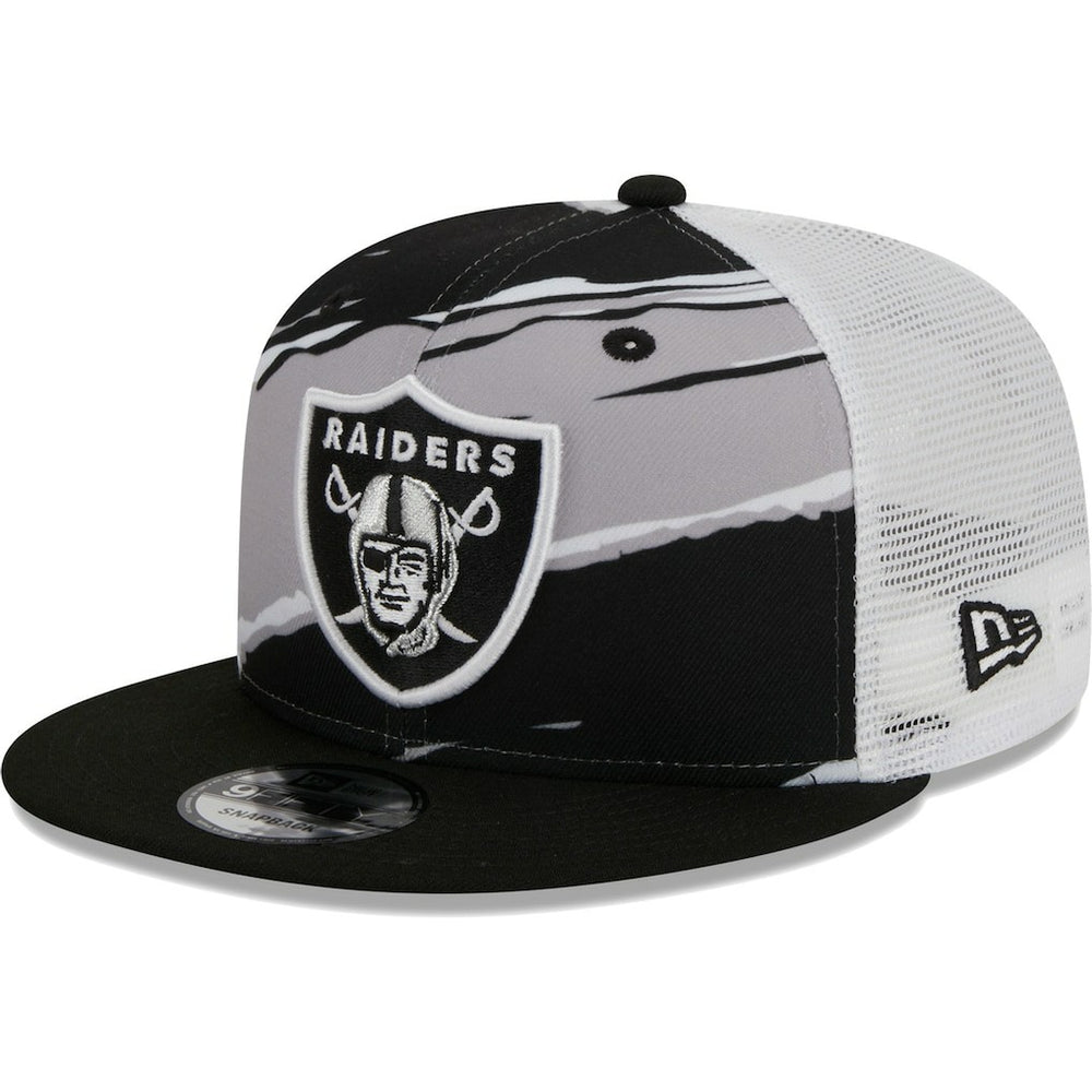Las Vegas Raiders New Era Tear Trucker 9FIFTY Snapback Hat Black - NFL