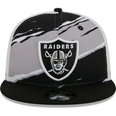 Las Vegas Raiders New Era Tear Trucker 9FIFTY Snapback Hat Black - NFL
