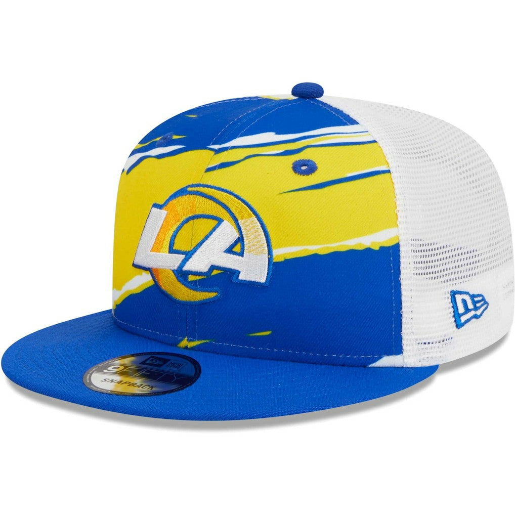 Los Angeles Rams New Era Tear Trucker 9FIFTY Snapback Hat Royal - NFL