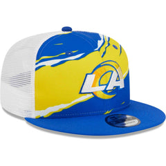 Los Angeles Rams New Era Tear Trucker 9FIFTY Snapback Hat Royal - NFL