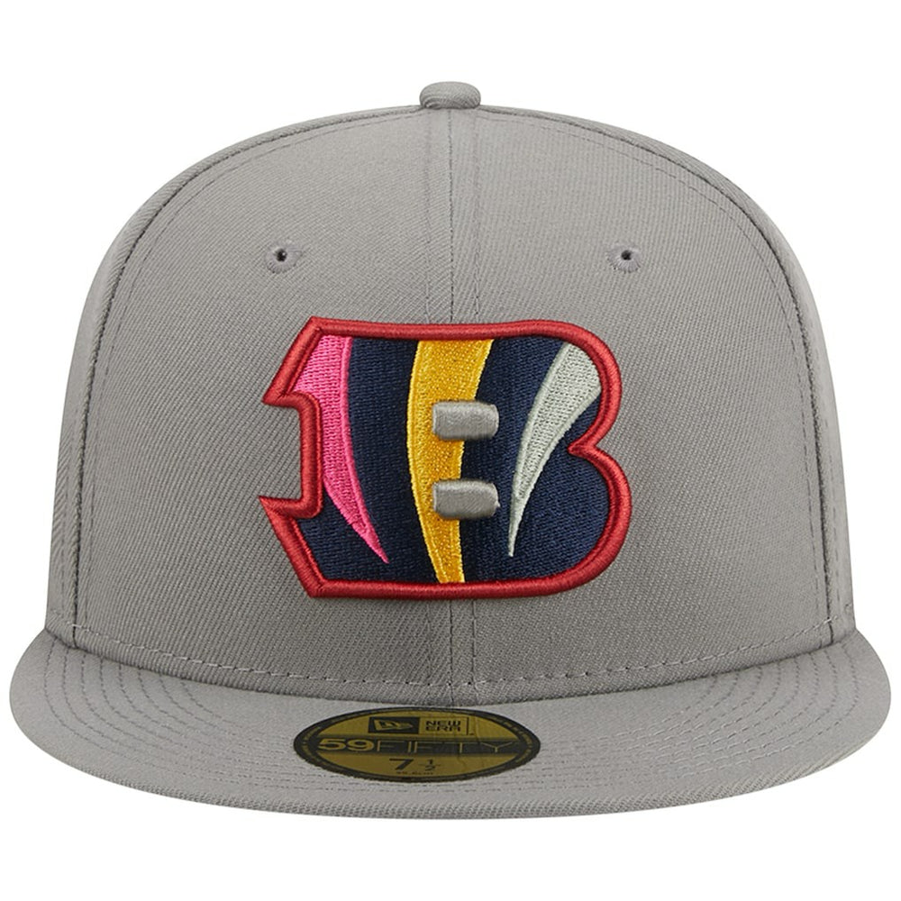 Cincinnati Bengals New Era Color Pack 59FIFTY Fitted Hat Gray - NFL