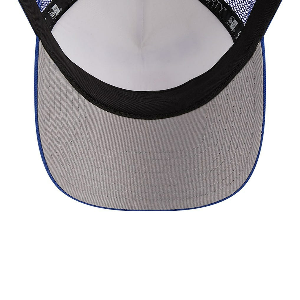 Buffalo Bills New Era Stacked A-Frame Trucker 9FORTY Adjustable Hat White/Royal - NFL