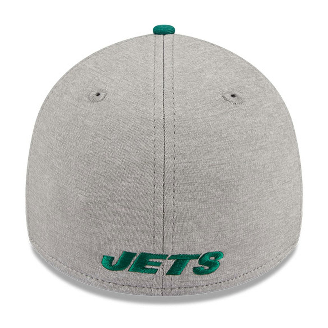 New York Jets New Era Striped 39THIRTY Flex Hat Heather Gray/Green - NFL