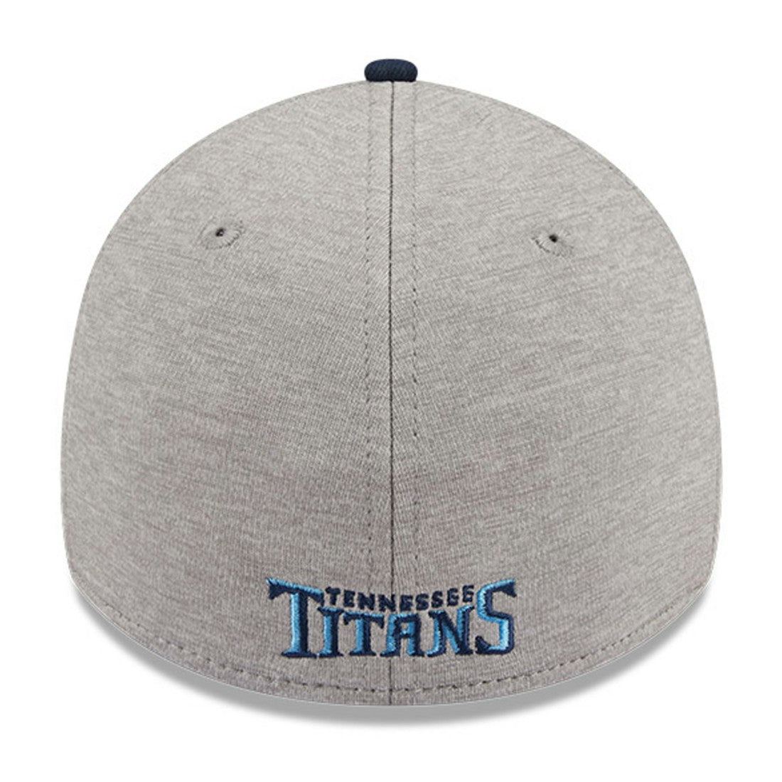 Tennessee Titans New Era Striped 39THIRTY Flex Hat Heather Gray/Navy - NFL
