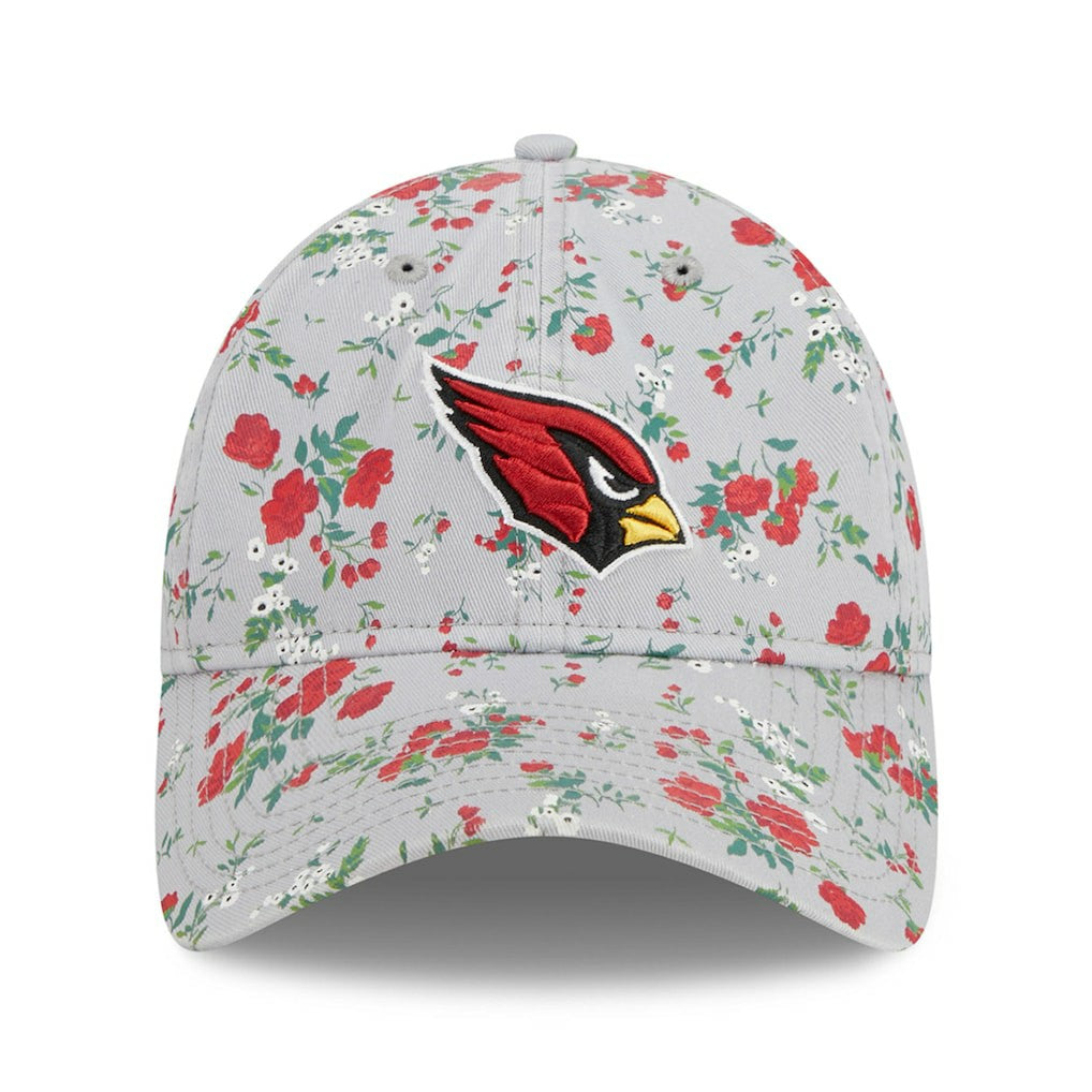 New Era Arizona Cardinals Women's Bouquet 9TWENTY Adjustable Hat Gray - NFL
