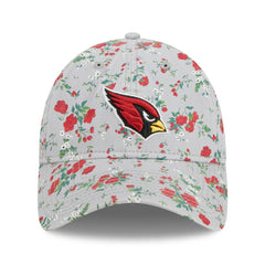 New Era Arizona Cardinals Women's Bouquet 9TWENTY Adjustable Hat Gray - NFL