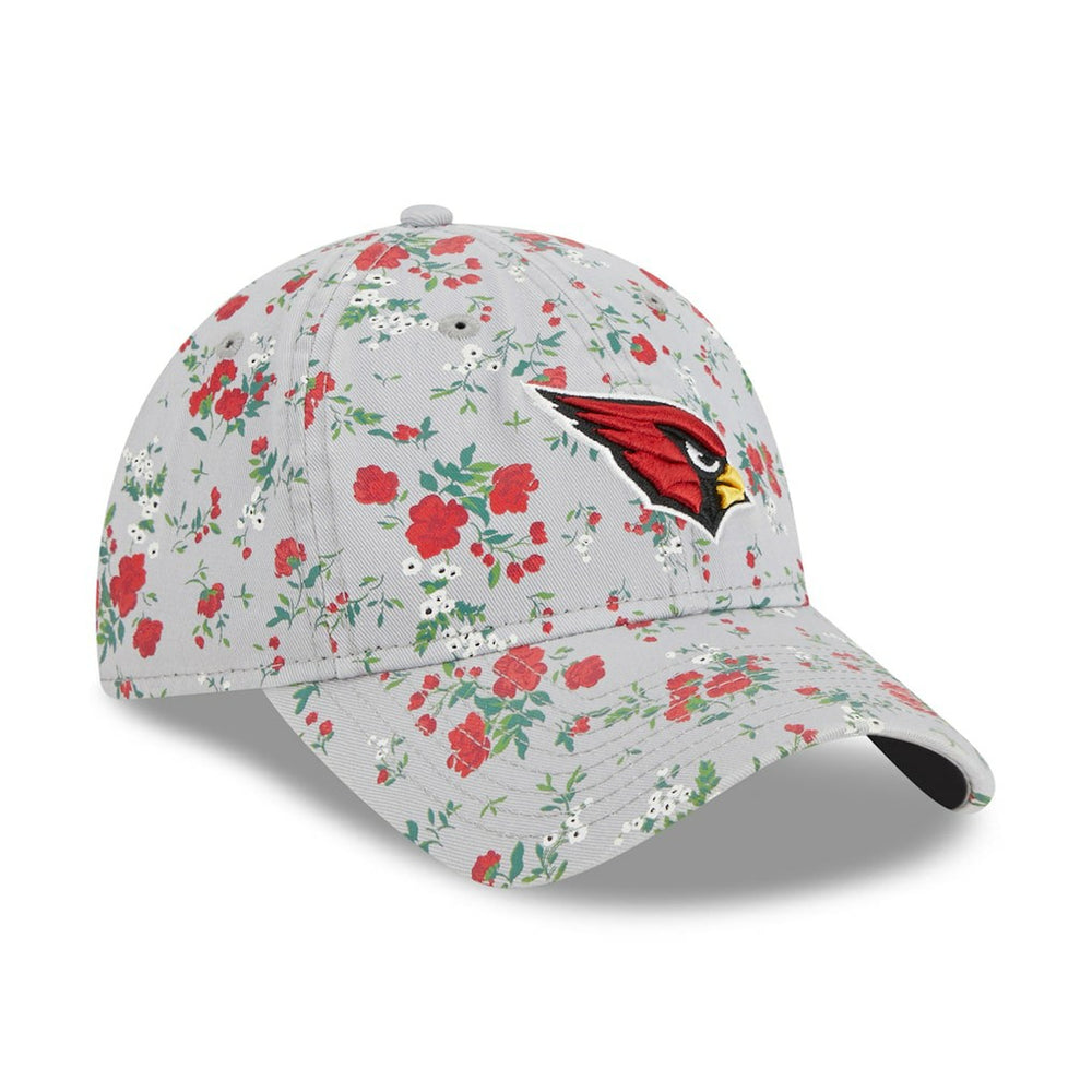 New Era Arizona Cardinals Women's Bouquet 9TWENTY Adjustable Hat Gray - NFL