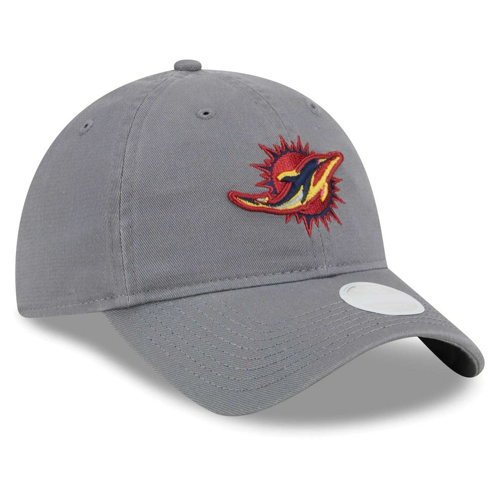 Miami Dolphins New Era Women's Color Pack Multi 9TWENTY Adjustable Hat Gray - NFL