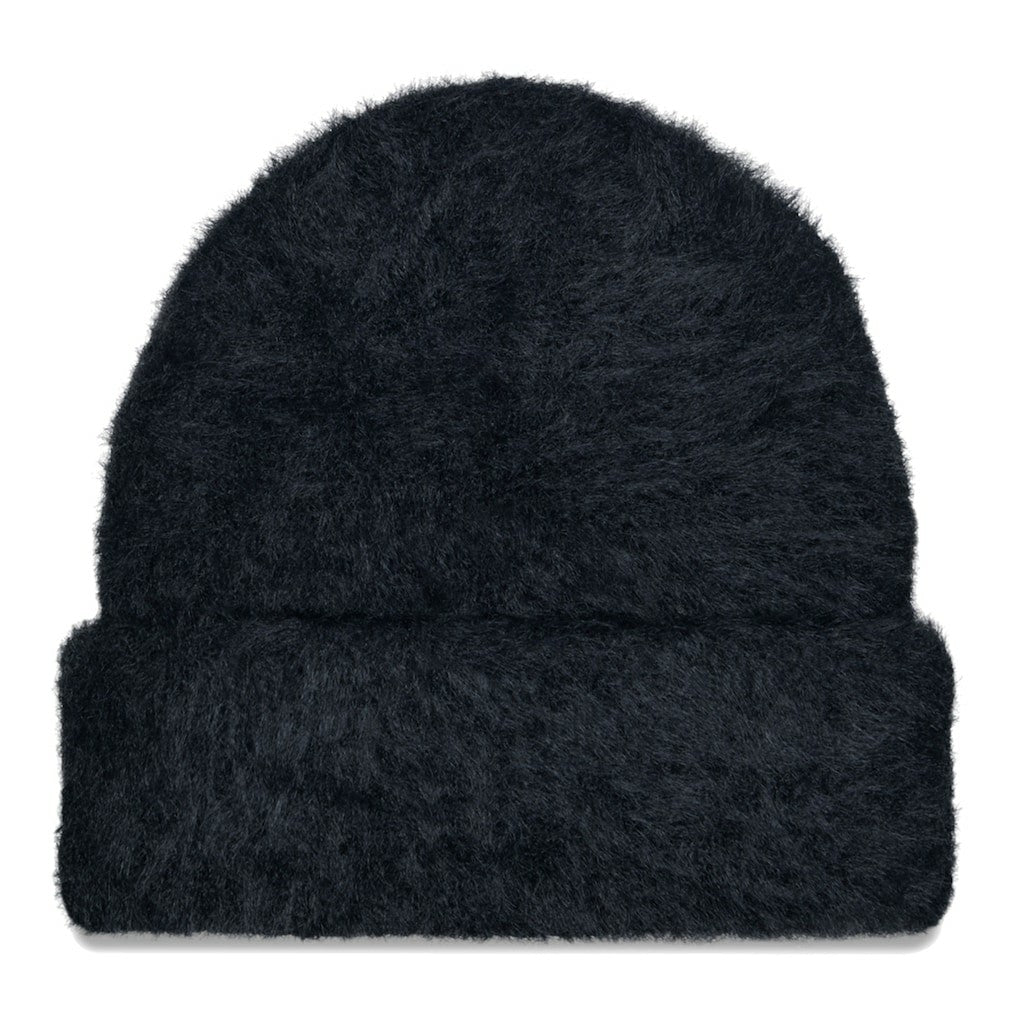 Minnesota Vikings New Era Women's Fuzzy Cuffed Knit Hat Black - NFL