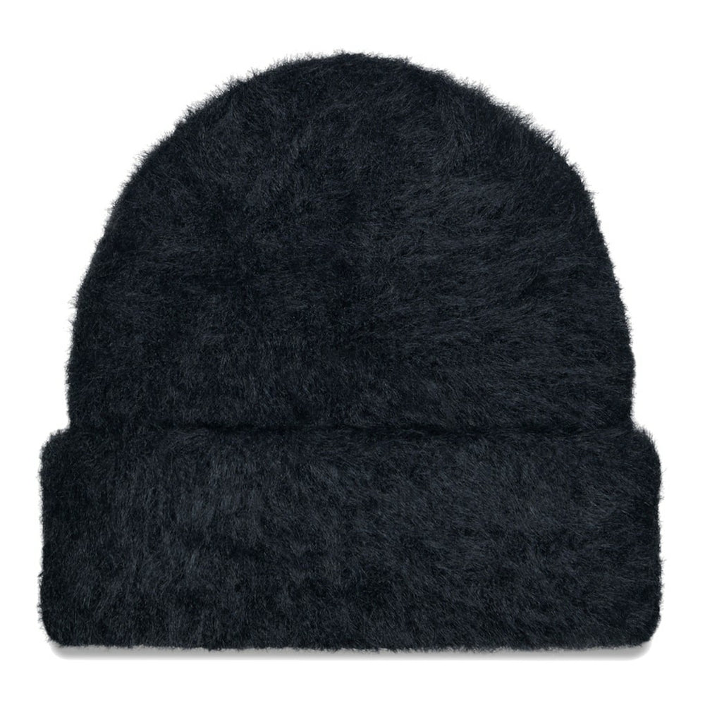 Minnesota Vikings New Era Women's Fuzzy Cuffed Knit Hat Black - NFL