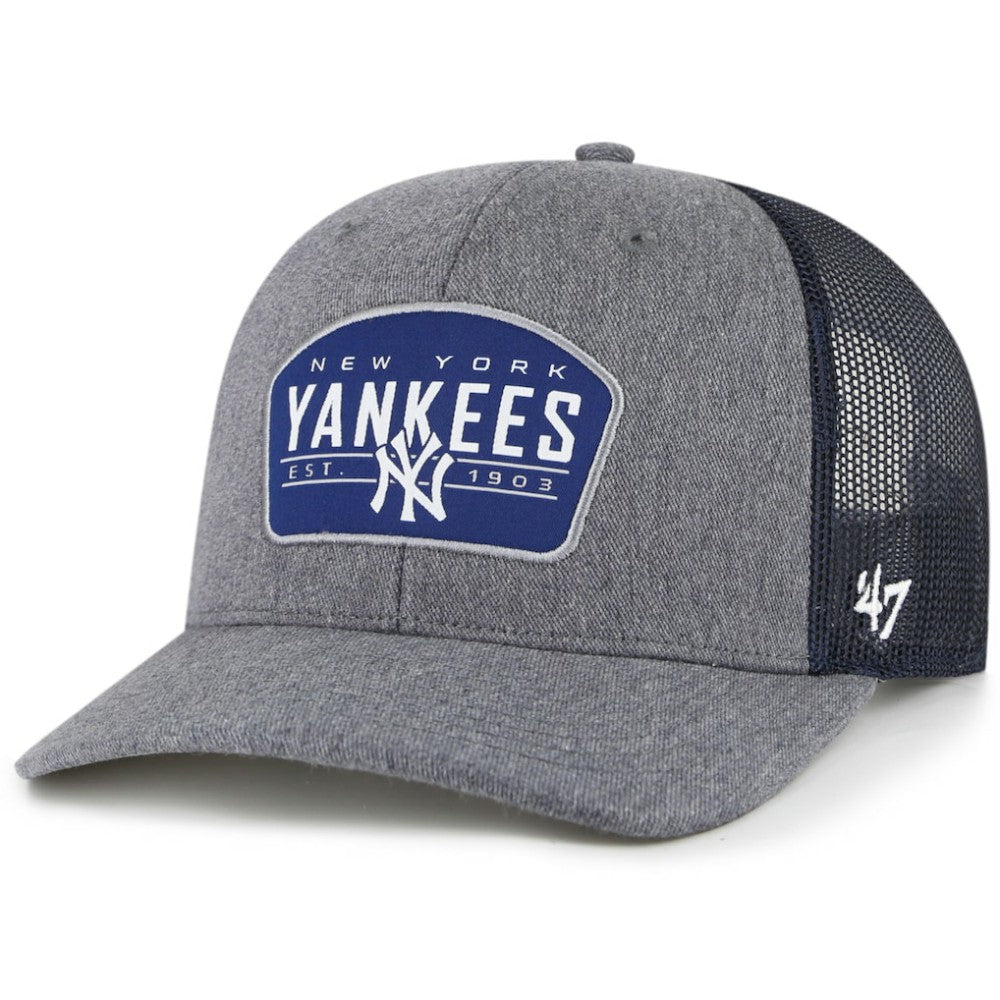 New York Yankees '47 Slate Trucker Snapback Hat Clearance