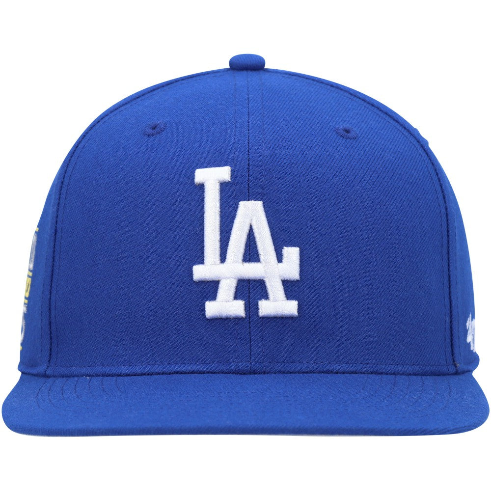 Los Angeles Dodgers '47 2020 World Series Sure Shot Captain Snapback Hat Online