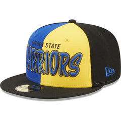 New Era - Golden State Warriors Pop Front 59FIFTY Fitted Hat - Black/Royal