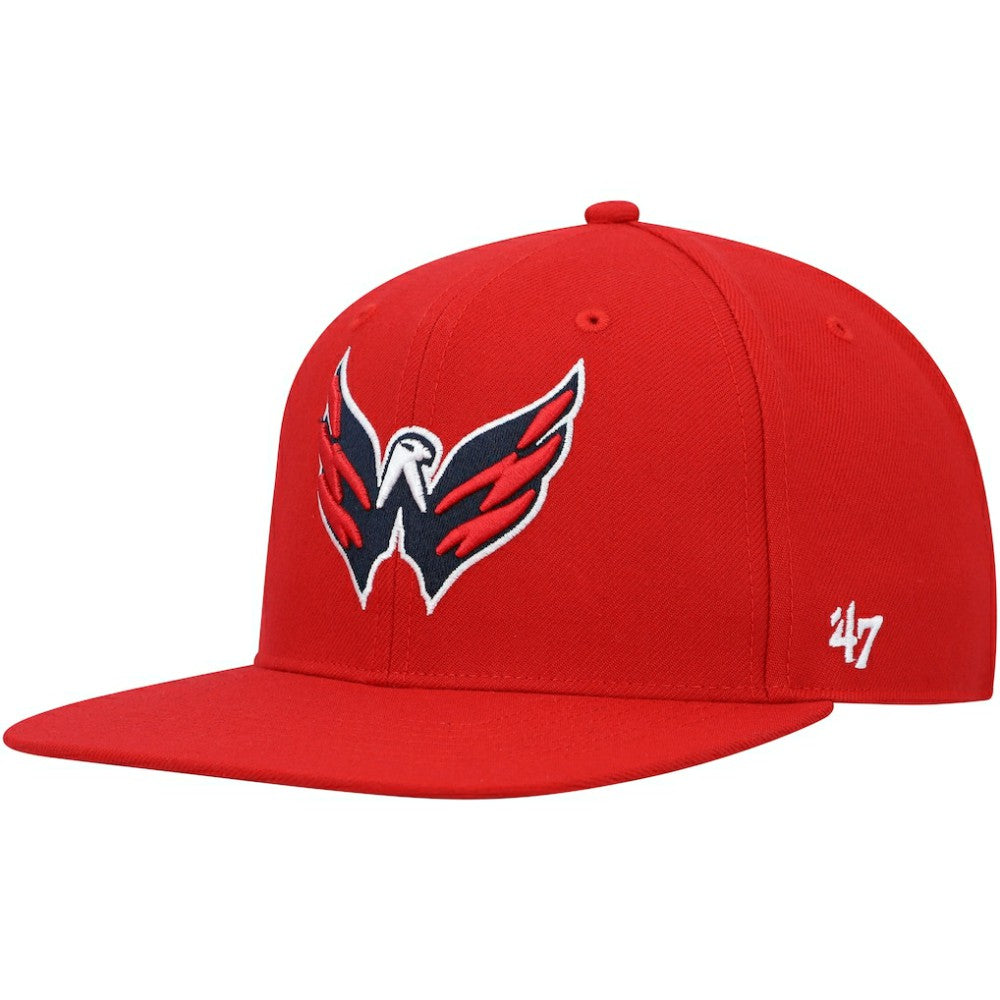 Washington Capitals '47 Sure Shot Captain Snapback Hat Red