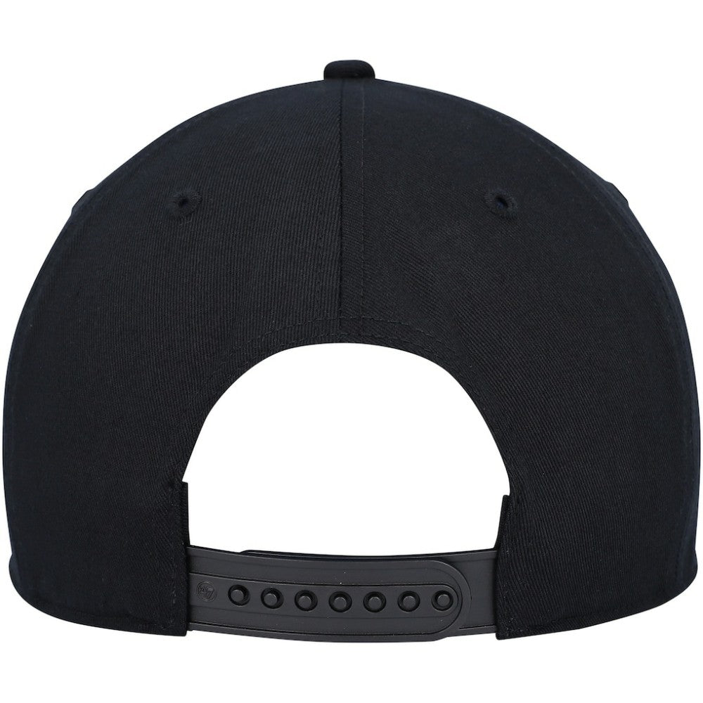 Boston Bruins '47 Primary Hitch Snapback Hat Black