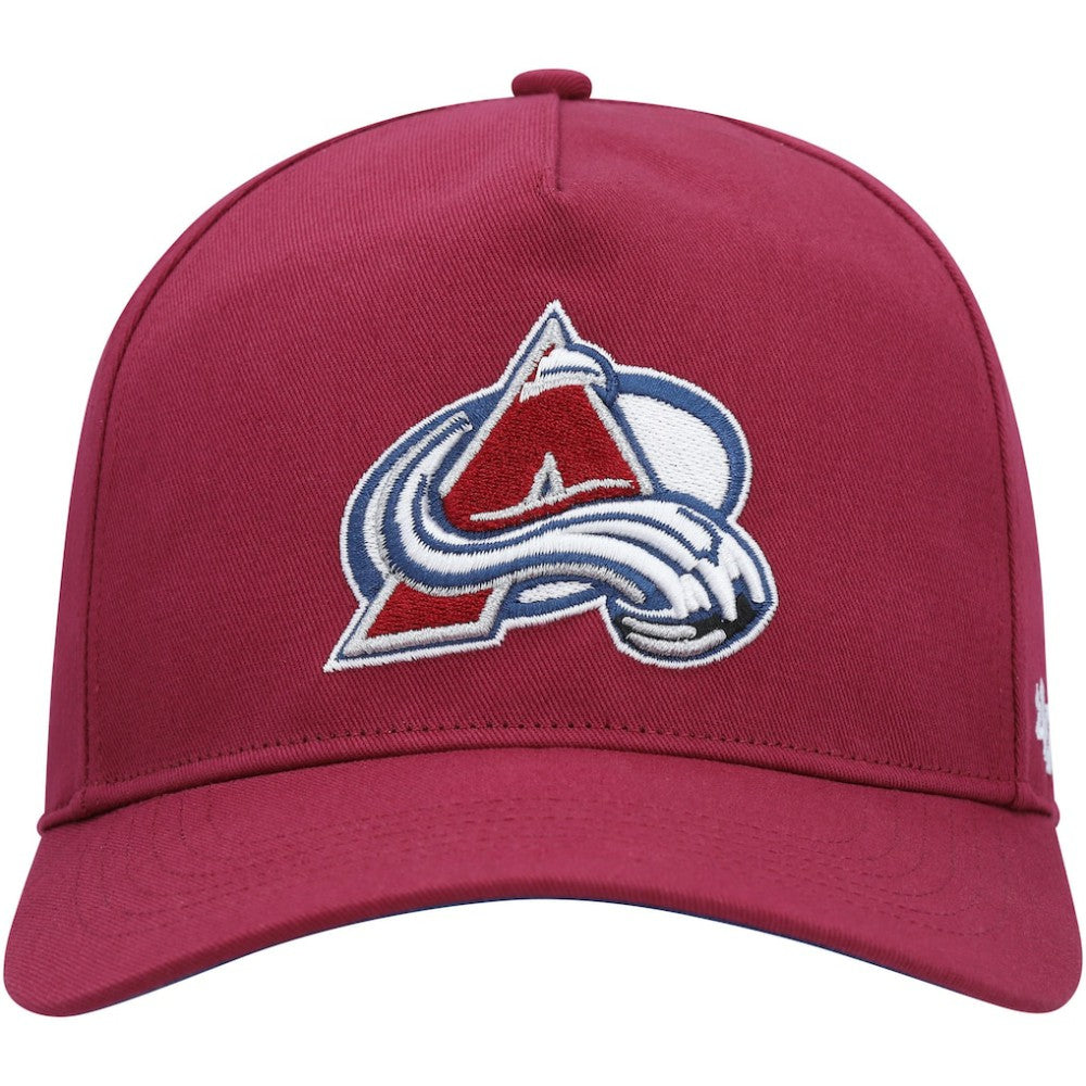 Colorado Avalanche - '47 Primary Hitch Snapback Hat Burgundy