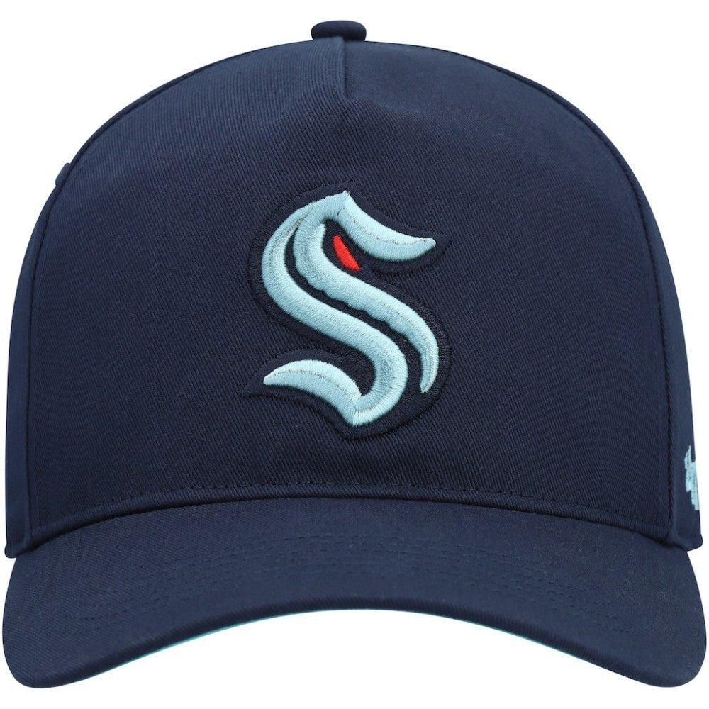 Seattle Kraken '47 Primary Hitch Snapback Hat Deep Sea Blue