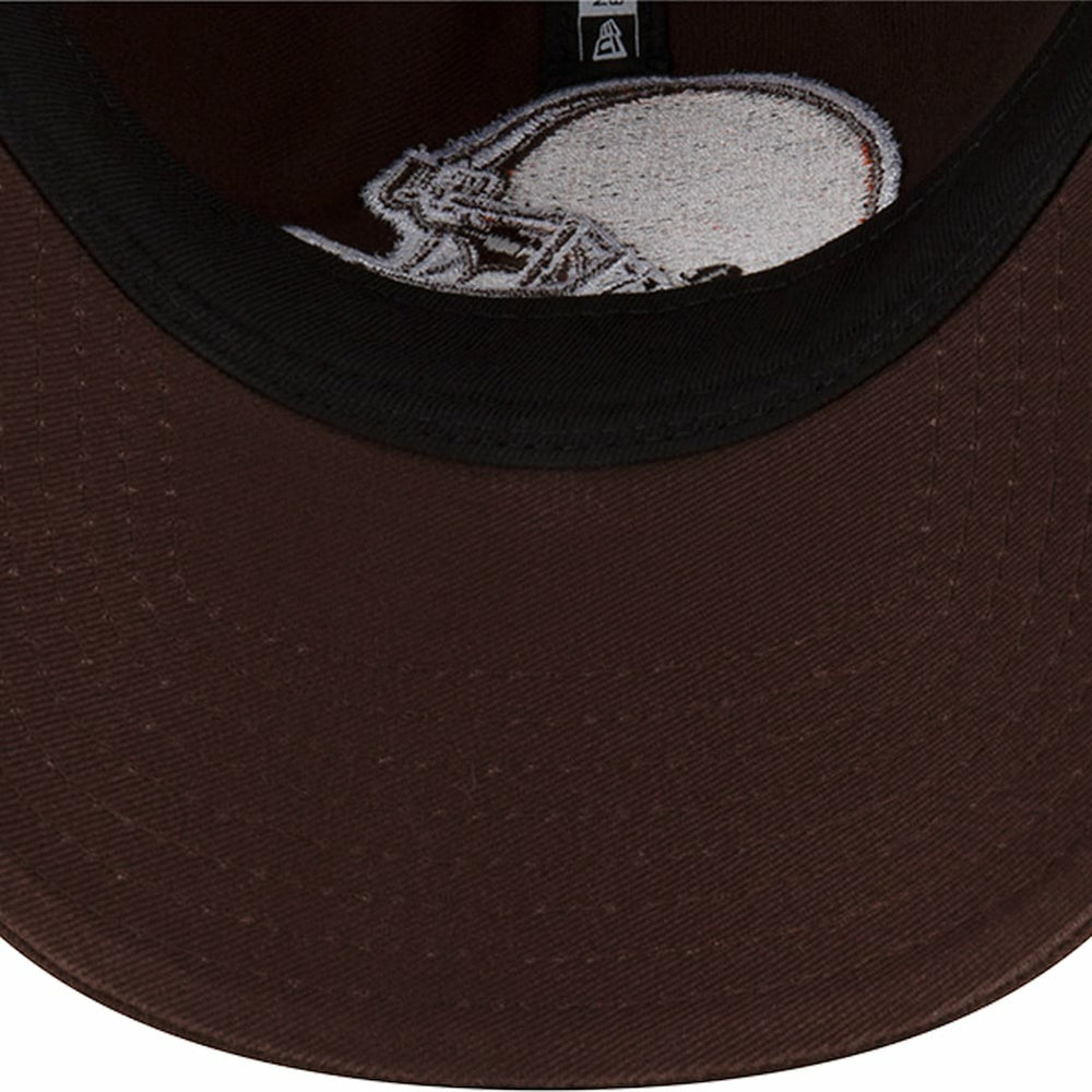 Cleveland Browns New Era Distinct 9TWENTY Adjustable Hat Brown - NFL