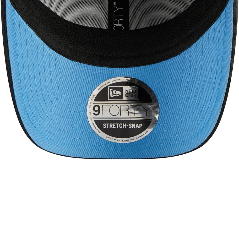 Tennessee Titans New Era Top Visor 9FORTY Adjustable Hat Black - NFL