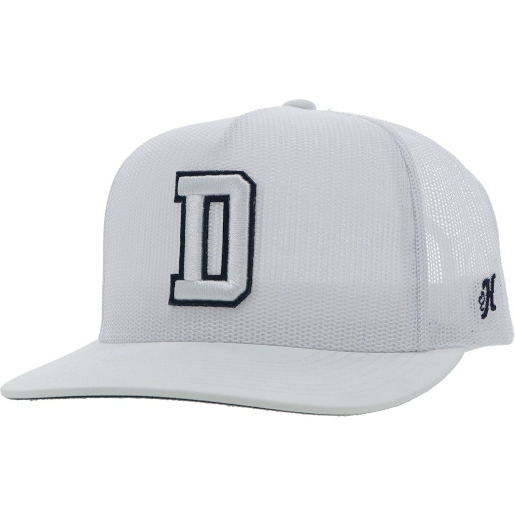 Dallas Cowboys HOOey All Mesh Trucker Adjustable Hat White - NFL