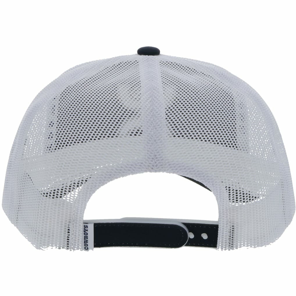 Dallas Cowboys HOOey Hands Up Trucker Adjustable Hat Navy/White - NFL
