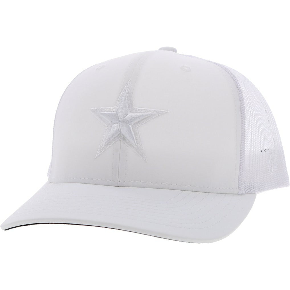 Dallas Cowboys HOOey Star Trucker Snapback Hat White - NFL