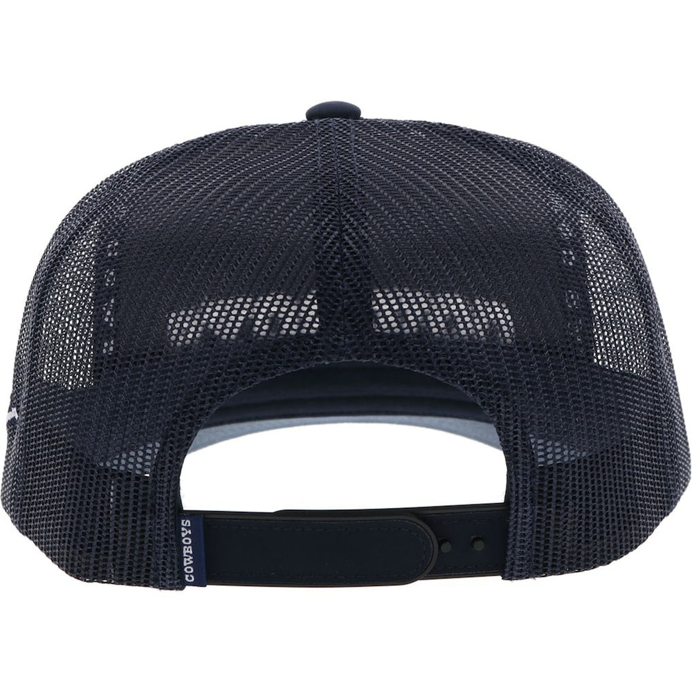 Dallas Cowboys HOOey Wordmark Rope Trucker Adjustable Hat Navy - NFL