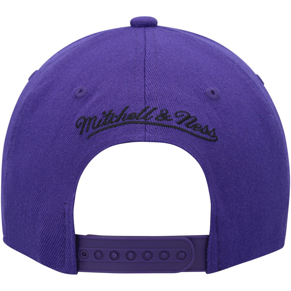 Mitchell & Ness - Sacramento Kings MVP Team Two-Tone 2.0 Stretch-Snapback Hat - Purple/Black