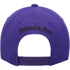 Mitchell & Ness - Sacramento Kings MVP Team Two-Tone 2.0 Stretch-Snapback Hat - Purple/Black