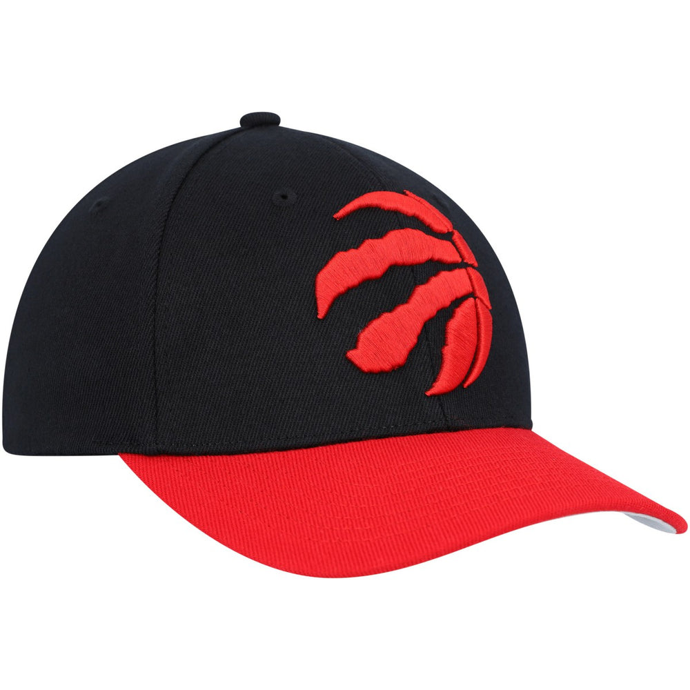 Mitchell & Ness - Toronto Raptors MVP Team Two-Tone 2.0 Stretch-Snapback Hat - Black/Red