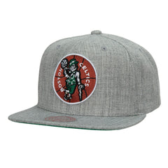 Mitchell & Ness - Boston Celtics Hardwood Classics 2.0 Snapback Hat - Heather Gray