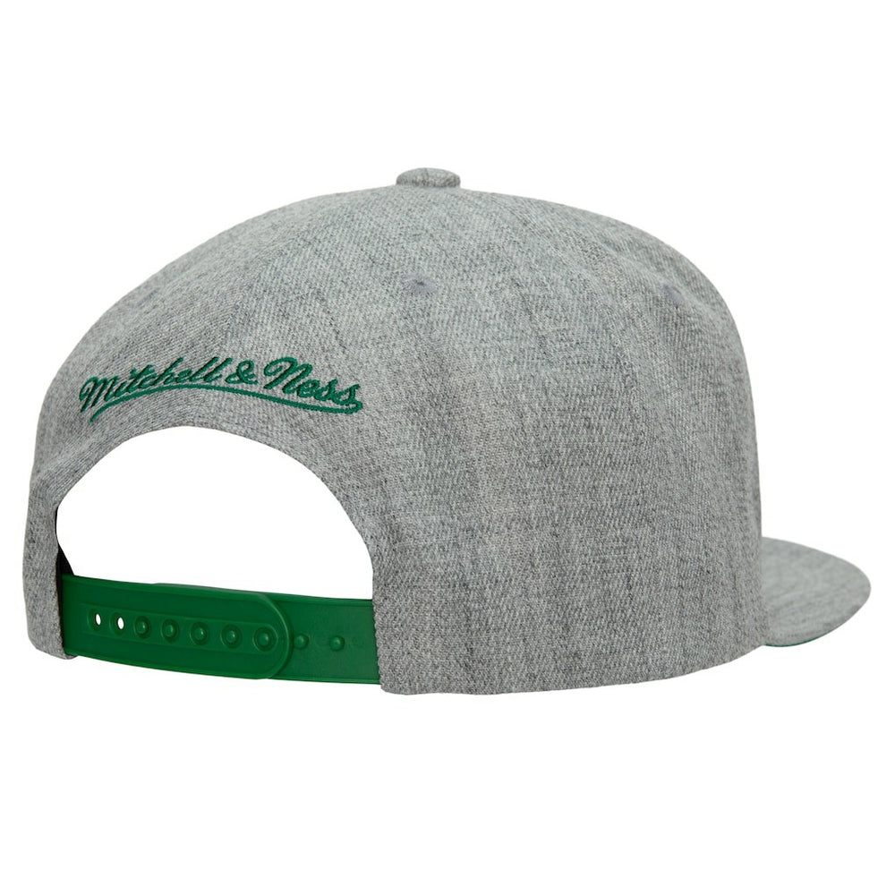 Mitchell & Ness - Boston Celtics Hardwood Classics 2.0 Snapback Hat - Heather Gray