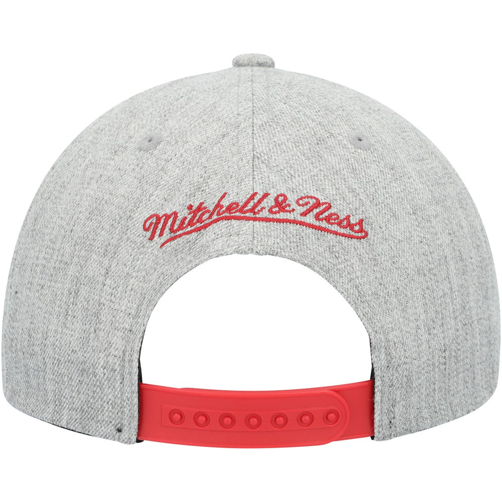Mitchell & Ness - Miami Heat Hardwood Classics 2.0 Snapback Hat - Heather Gray