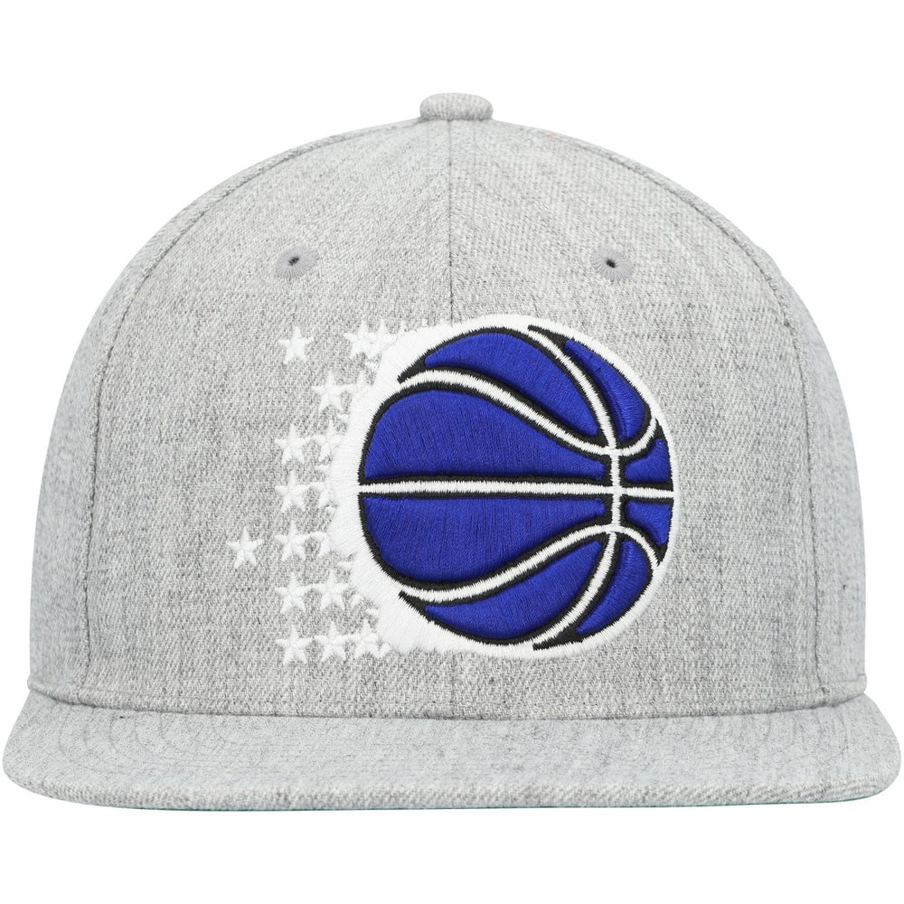 Mitchell & Ness - Orlando Magic Hardwood Classics 2.0 Snapback Hat - Heather Gray