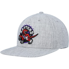 Mitchell & Ness - Toronto Raptors Hardwood Classics 2.0 Snapback Hat - Heather Gray