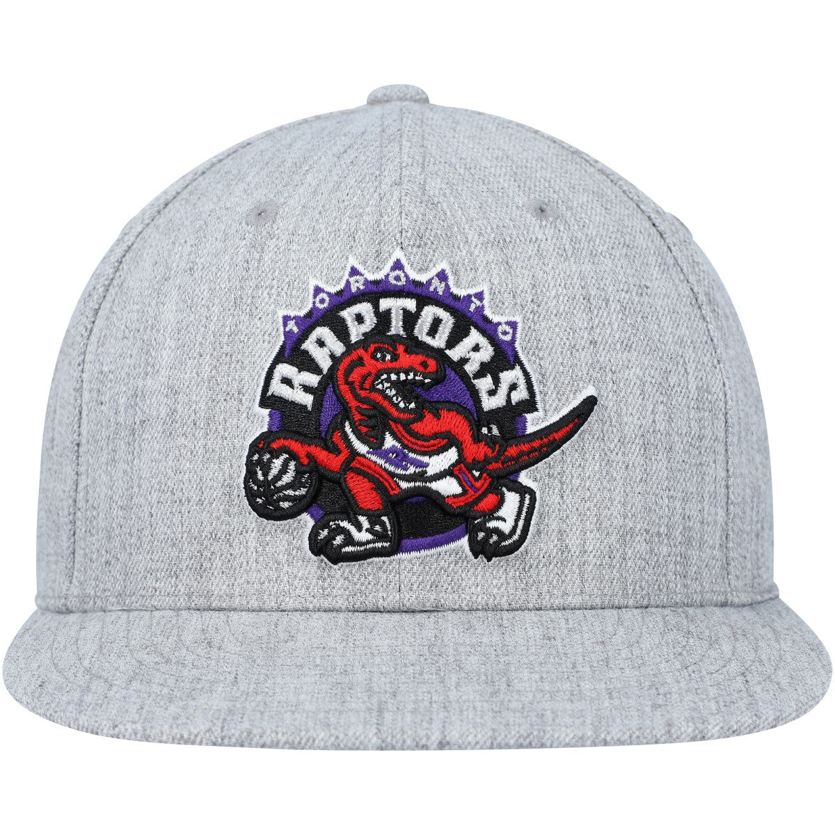 Mitchell & Ness - Toronto Raptors Hardwood Classics 2.0 Snapback Hat - Heather Gray