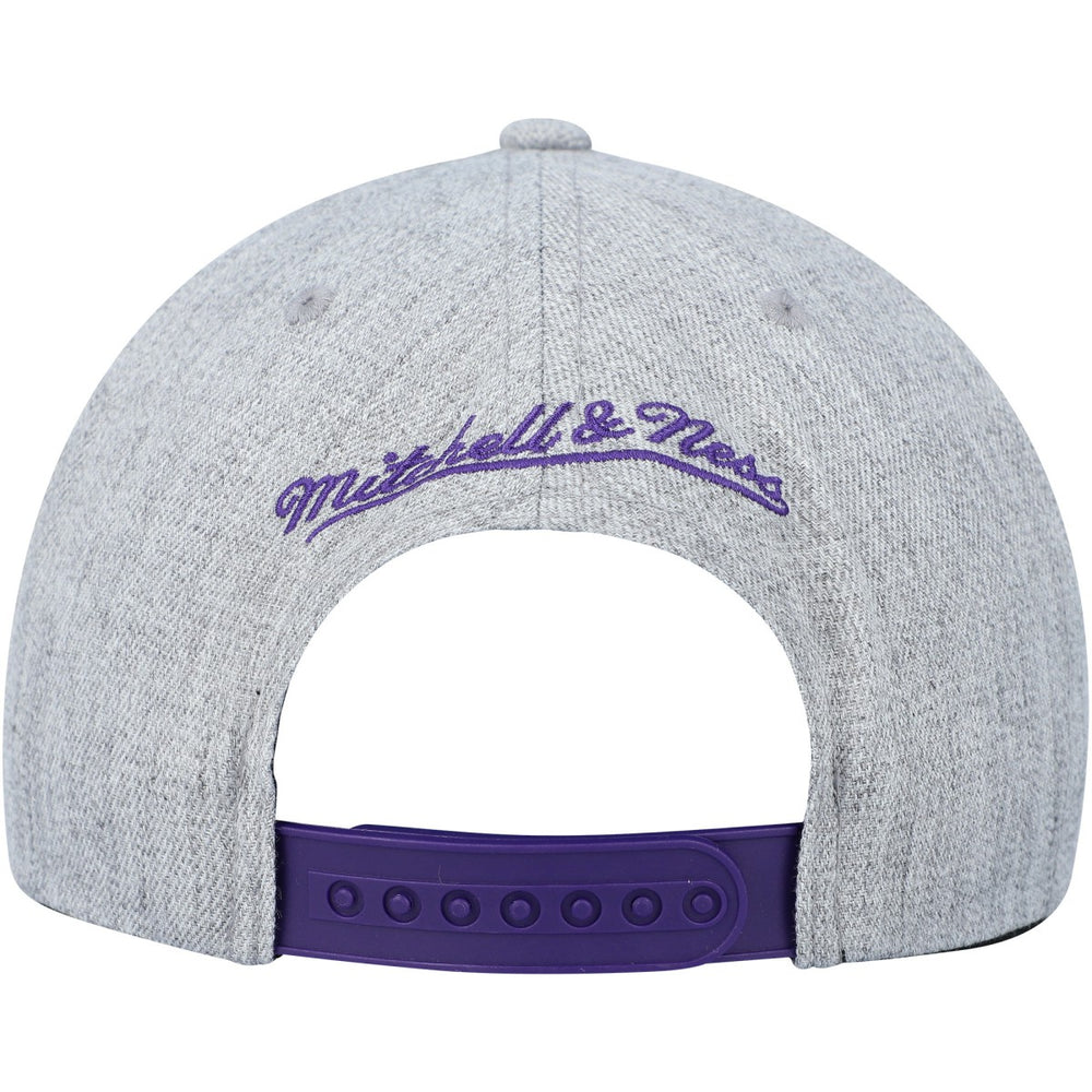 Mitchell & Ness - Toronto Raptors Hardwood Classics 2.0 Snapback Hat - Heather Gray