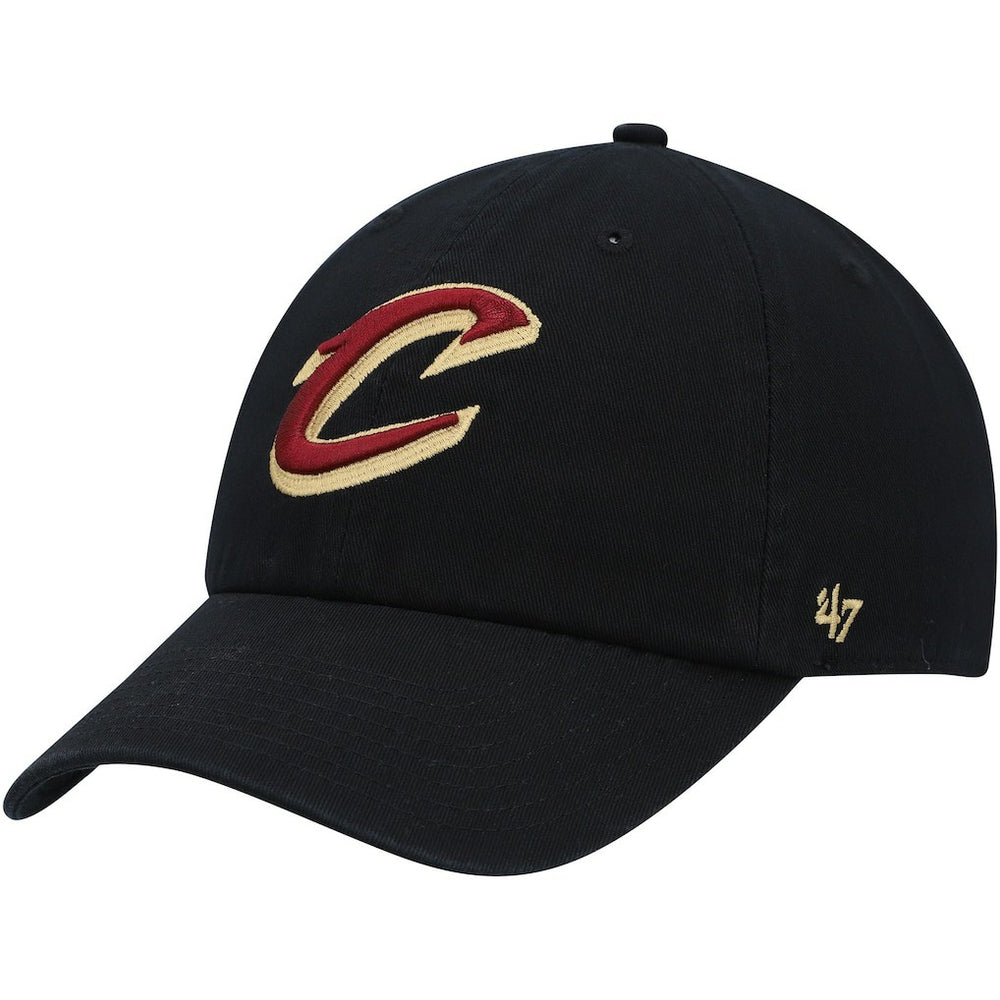 47 brand - Cleveland Cavaliers '47 Core Logo Clean Up Adjustable Hat - Black