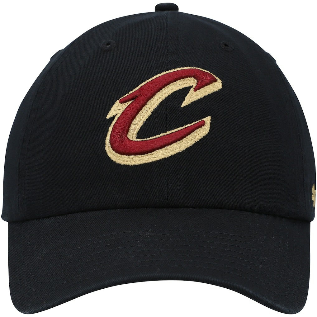 47 brand - Cleveland Cavaliers '47 Core Logo Clean Up Adjustable Hat - Black