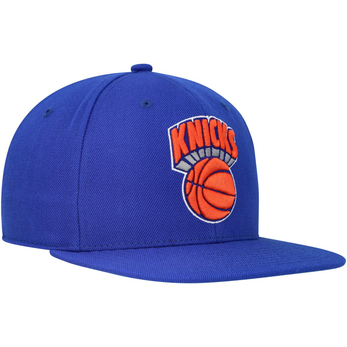 Mitchell & Ness - New York Knicks Hardwood Classics MVP Team Ground 2.0 Fitted Hat - Blue