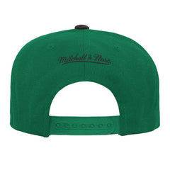 Mitchell & Ness - Boston Celtics Youth Two-Tone Snapback Hat - Kelly Green/Black