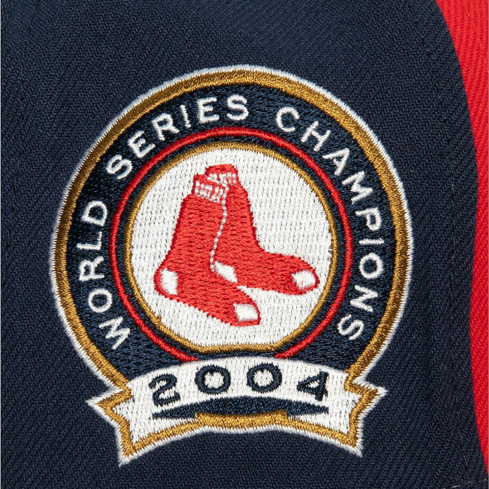 Boston Red Sox Mitchell & Ness Bases Loaded Fitted Hat On Sale