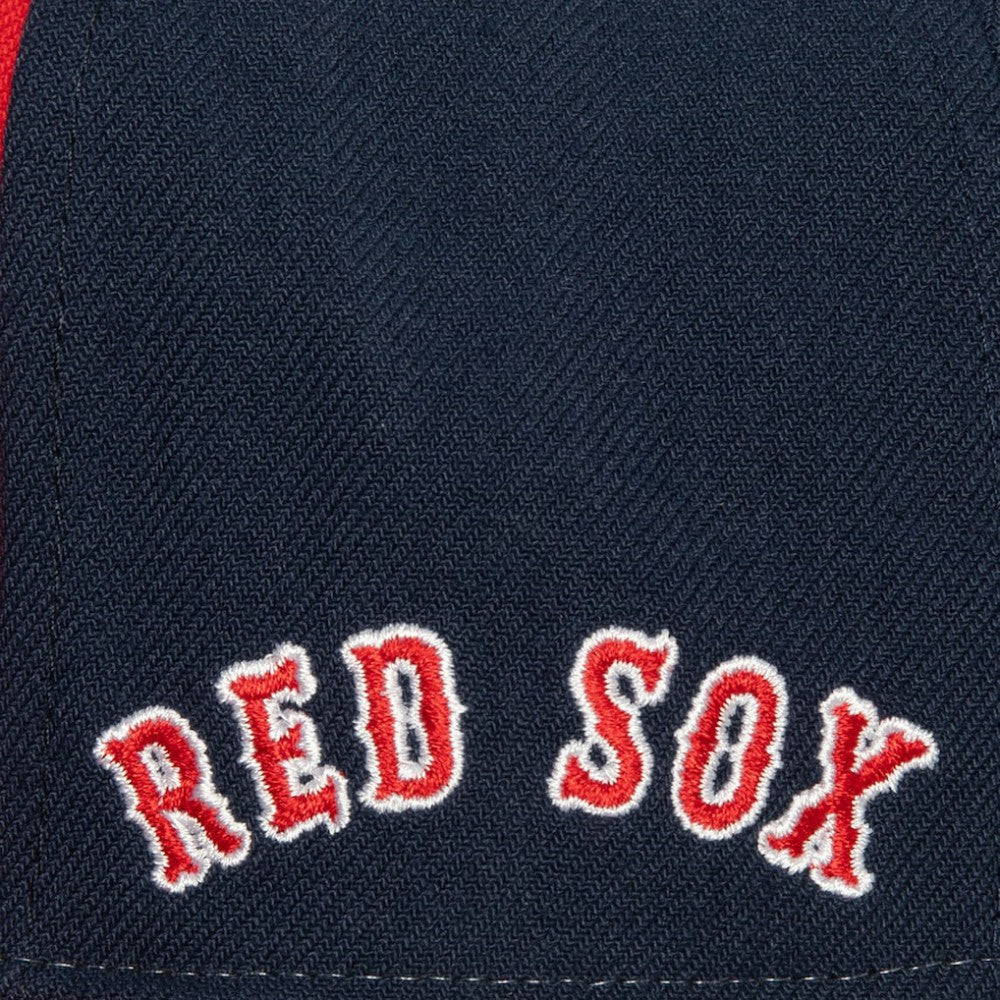 Boston Red Sox Mitchell & Ness Bases Loaded Fitted Hat On Sale