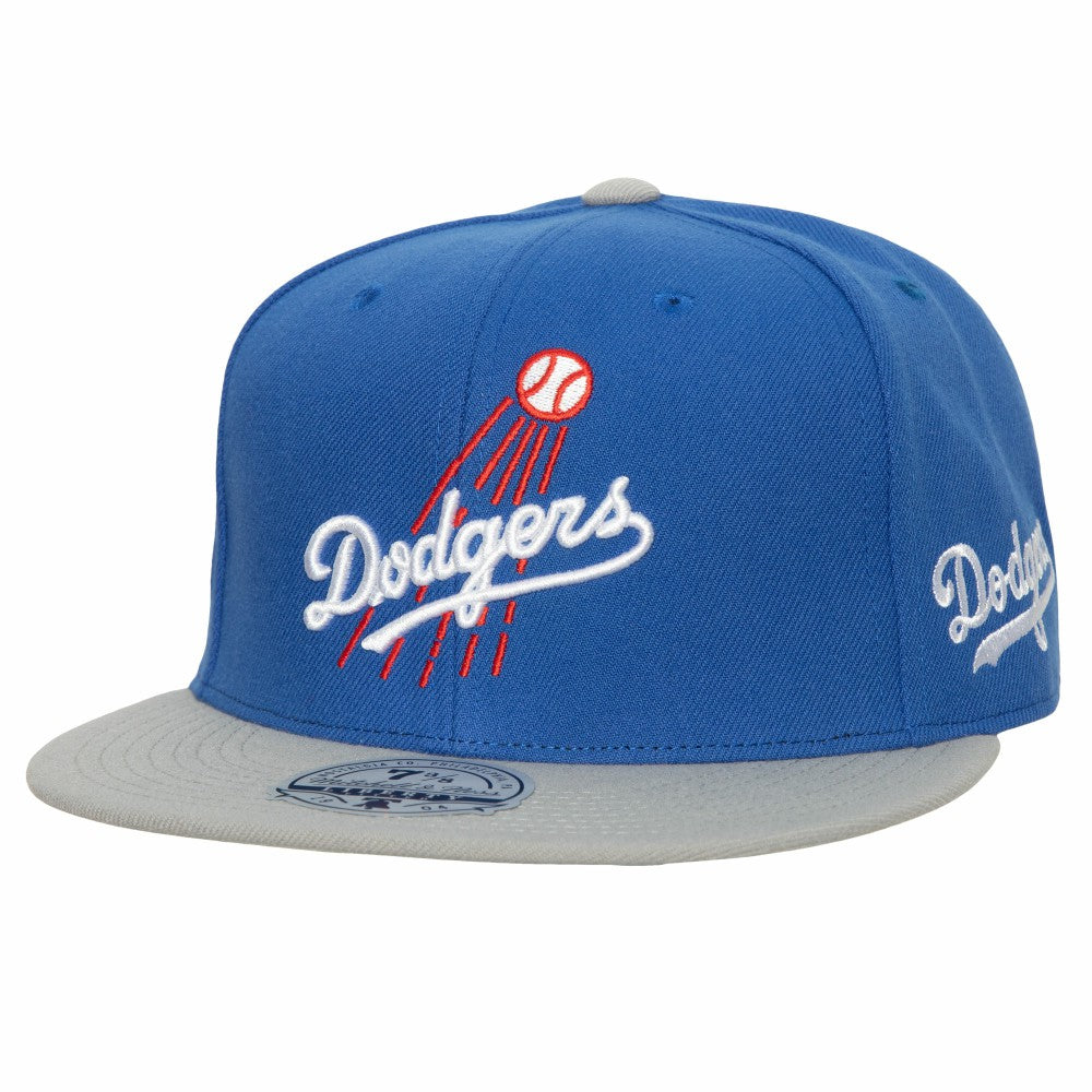 Los Angeles Dodgers Mitchell & Ness Bases Loaded Fitted Hat Online