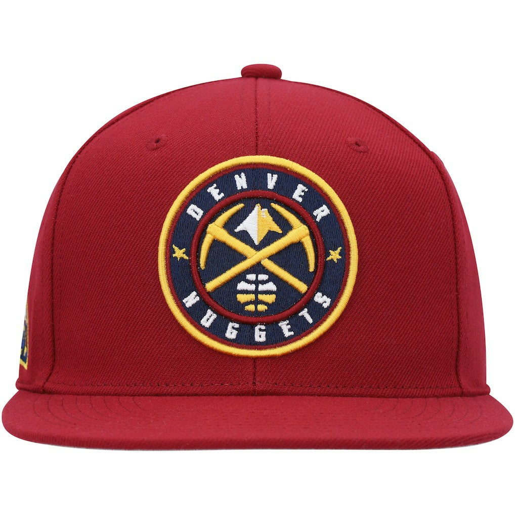 Mitchell & Ness - Denver Nuggets Side Core 2.0 Snapback Hat - Red