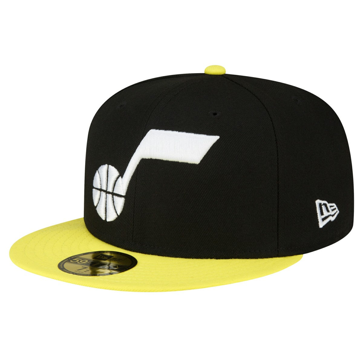 New Era - Utah Jazz 2-Tone 59FIFTY Fitted Hat - Black/Yellow