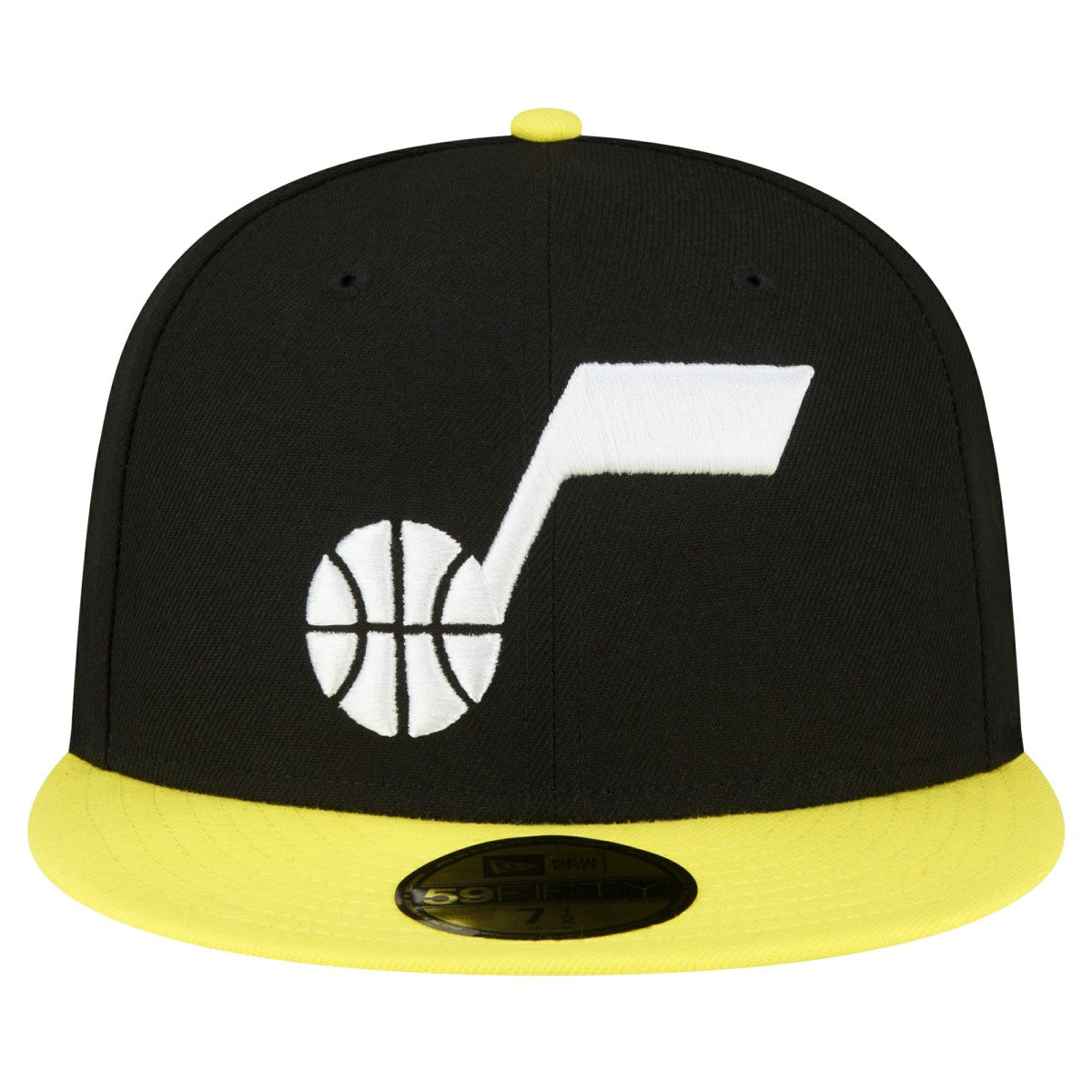 New Era - Utah Jazz 2-Tone 59FIFTY Fitted Hat - Black/Yellow