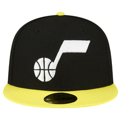 New Era - Utah Jazz 2-Tone 59FIFTY Fitted Hat - Black/Yellow